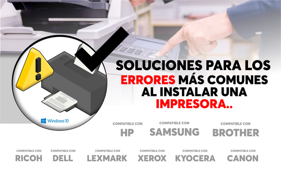 Soluciones para los problemas más comunes al instalar una impresora